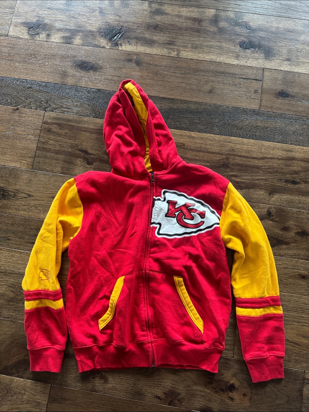 NFL Kansas City Chiefs Hooded Zip-Up Sweatshirt